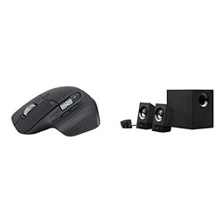 Logitech MX Master 3S - Wireless Performance Mouse, Graphite & Z533 multimedia speaker system black