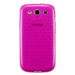 ANYMODE MCJL048KPK TPU-fodral polygon Galaxy S III rosa