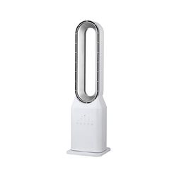 Melchioni Family MF2519BLS, ventilator zonder vleugels, met 3 snelheden, oscillatie, timer 7,5 uur, afstandsbediening, 50 W, 220-240 V, hoogte 90 cm, compact design, stil en efficiënt
