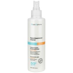Thader Th Pharma Sun Fotoprotector Corporal Pediátrico FPS 50+ en Spray resistente al agua, 200 ml