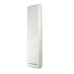 Metronic 415980 - Antena interior / exterior DVB-T, UHF amplificada, extra plana, discreta, filtro LTE- 4G, ganho 36dB, para canais de TV gratuitos, para mastro ou varanda