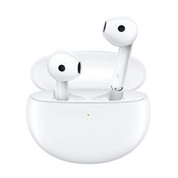 Oppo Enco Air2 draadloze hoofdtelefoon, Bluetooth 5.2, ruisonderdrukking, draadloos opladen, batterij met grote capaciteit, wit