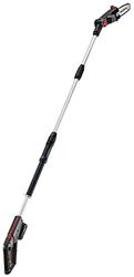AL-KO Podadora CSA 1820, batería de ion de litio de 18 V, 20 cm de longitud, 3,7 m/s, velocidad de la cadena, ajuste de ángulo de 125 grados.