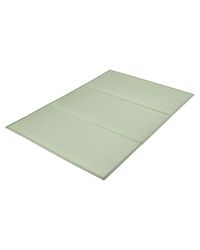 VEVOR Colchón de Tatami Japonés Plegable de 2108 x 1397 x 13 mm, Tamaño King de Hierba de Junco Natural, Colchón de Suelo Japonés con Respaldo Antideslizante para Dormir, Meditación y Yoga, Verde
