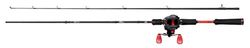 Abu Garcia MAX X Gjutning Rod and Baitcast Rulle Combo – rovfisksställ för gädda, abborre, gös