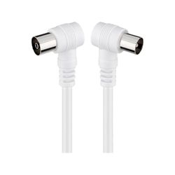 Goobay 11520 Cavetto Coax Antenna ad Angolo Coassiale (