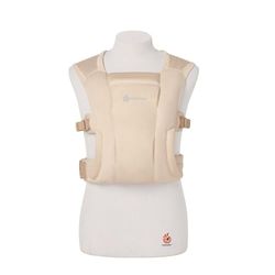 Ergobaby Embrace Soft Air Mesh Portabebé para recién nacidos, canguro portabebé ergonómico 2 posiciones, Cream