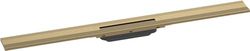 hansgrohe RainDrain Flex, afvoergoot, kant-en-klare set, douchegoot, 900 mm, afvoerafvoer, douche, in te korten, voor wandmontage, geborsteld brons