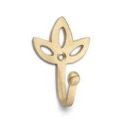 monkey ladder Hanger - Satin Brass Tulip Design, Sturdy and Decorative for Secure Hold in Various Spaces