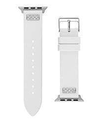 GUESS Smartwatch-bandje voor dames, compatibel met Apple Watch (38 mm - 40 mm), Wit/Bling, 22 mm, Modern
