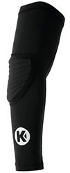 Kempa Mixte Arm Sleeve-200651301 Manchon, Noir/Blanc, Taille XL-XXL EU