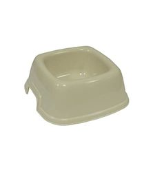 AIME Kattenbak, kunststof, vierkant, antislip, diameter 16 cm, 310 ml