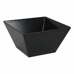 La Mediterránea Snackschaal melamine antraciet 13 x 13 x 7 cm