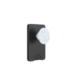Bikini de langosta de sardinas con sello de verano europeo en azul claro PopSockets PopWallet para MagSafe