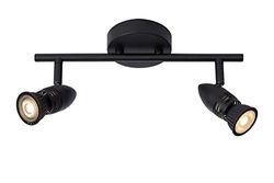 LUCIDE CARO - Spot plafond - 2xGU10 - Noir