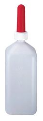 Kerbl Milk Bottle 2 Litres Fully Assembled Bottle for Animal Breeding - 1426