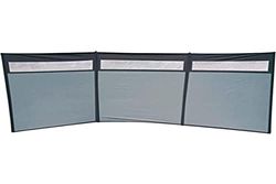 Euro Trail Sun Set Pare-Vent avec fenêtre 500 x 140 cm