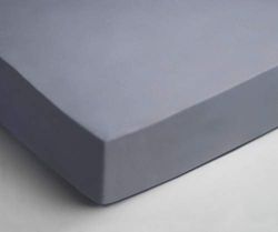 Papillon Hoeslaken Interlock Jersey Ice Blue, katoen, 180 x 200 cm