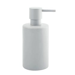 Spirella Distributeur de Savon Céramique Tube-Matt Blanc Mat