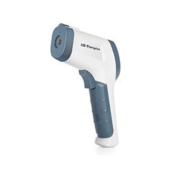 Orbegozo TEM 8000 infrarood-thermometer, lichaams- en oppervlak, LCD-display, lage batterijweergave, eenheidwisseling, werkt op batterijen, meerkleurig