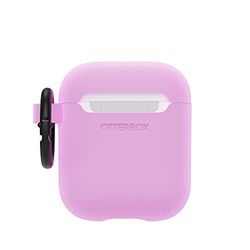 Otterbox Funda Soft Touch para AirPods (1.ª gen 2016 / 2.ª gen 2019) , Restistente a Caídas y Golpes, Ultra fina, Protege contra Arañazos y Rasguños, Incluye Mosquetón, Morado