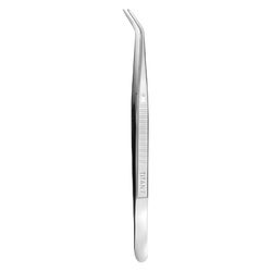 Hammacher London-College - Pinzetta in titanio scanalata, lunghezza 155 mm