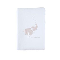 NOUKIE'S - Cambiador con funda - Bali Elefante - Esponja - Color crudo