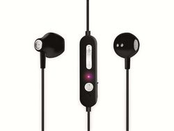 LOGILINK Auriculares In-Ear ESTÉREO Bluetooth, BT V5.0, Negro