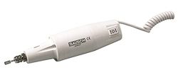 Bausch 0800WEISS Appareil de manucure/pédicure électrique avec vis de blocage, fonction marche droite/gauche, sans embouts et sans transformateur (vendu séparément), soin des mains, pédicure, soin des