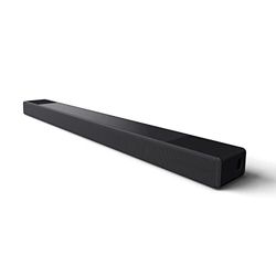 Sony HT-A7000 7.1.2-kanaals surround sound Dolby Atmos premium soundbar met geïntegreerde subwoofer (verticaal sound-engine, HDMI, Bluetooth, high-res audio, 500W totaal vermogen), zwart