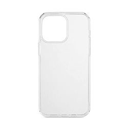 aiino Glassy Case för iPhone 14 Pro, Återvunnet glas och TPU-fodral för iPhone 14 Pro, Total transparens, Stötsäker, Graffsäker, tunn profil, Transparent