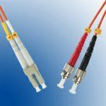 Microconnect FIB412010 - Glasvezelkabel (10 m, LC, ST, Orange)