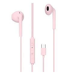 T'nB Tnb - Ecouteurs Type-C Semi Intra-auriculaire - Rose