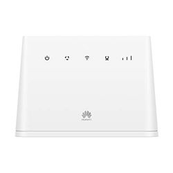 HUAWEI B311-221- 4G LTE 150 MBps draadloze router, mobiele wifi, met 1 GE LAN/WAN-poort, 300 MBps snelle wifi, wit, 2022-versie