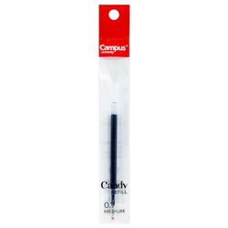 Campus Candy Gel Pen Refill, Refills for Gel Ink Pens with 0.7mm Stroke, Quick Dry and Waterproof Gel Ink (Refill, Blue, 1 Pack)