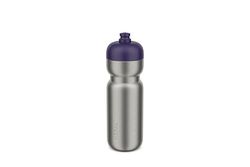 Mepal - Roestvrij stalen drinkfles Pull Sport - Lekvrij - Met één hand om vast te houden, te openen en te drinken - Lichtgewicht roestvrij staal - Waterfles - 800ml - Midnight Blue