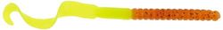 Berkley Powerbait, vermi da pesca, unisex, Pumpkin Chartreuse