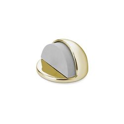 Metal Door Stop Adhesive Gold, Resistant and Decorative, Ideal to Prevent Bumps and Marks on Walls.