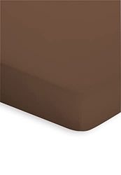 Bassetti Drap-Housse, Coton, Marron, 140x200 160x220