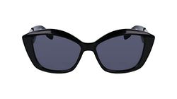 KARL LAGERFELD KL6102S zonnebril, zwart, eenheidsmaat voor dames, Zwart, One size