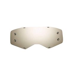 SeeCle 415149 silvertonade speglade ersättningslinser för glasögon kompatibla med Scott Prospect mask