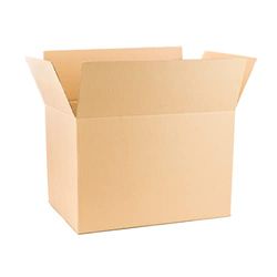 ONLY BOXES Pack 10 Cajas de Cartón para envíos Almacenamiento Paquetería, Canal Simple Reforzado, Caja almacenaje, Dimensiones: 60x40x40 cm, Caja cartón con solapa