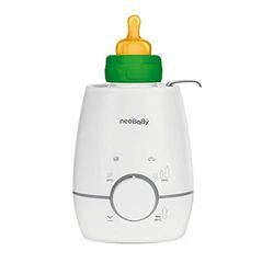 NEOBABY Elektrisk flaskvärmare för hem, bil, praktisk för hem och resor, transparent