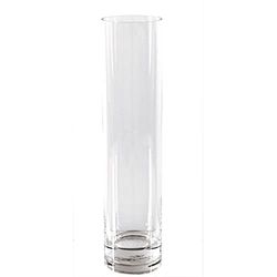 Giant glas decoratie - Cilinder Ø 10X60 Cm helder glas - 1 eenheden