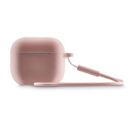 Hama Custodia di ricarica per Apple AirPad 3° generazione (silicone, cover antiscivolo, polso) rosa