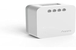 Aqara SSM-U02 Modulo Interruttore Singolo T1 (Senza conduttore Neutro) (HomeKit), Bianco