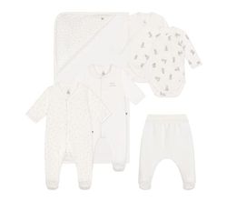 Petit Bateau unisex baby A0AT5 mammaväska, variant 1, 0-3 Mois, Variant 1, 0-3 månader