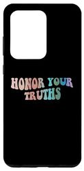 Galaxy S20 Ultra Honor Your Truths design, mental health awareness Case