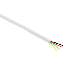 InLine 69981 °C Modular Cable 4 Core Flat 100 m Ring White