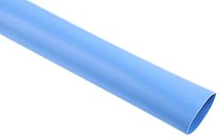 RS PRO Tubo termorretráctil de poliolefina con revestimiento adhesivo, color azul, diámetro de 19 mm, tasa de contracción 3:1, longitud 1,2 m